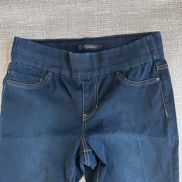 Liverpool women’s pull on jeans style LM2021PL Pluto size 8/29 - Picture 5 of 11
